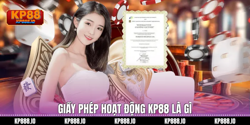 Giấy phép hoạt động Kp88 là gì