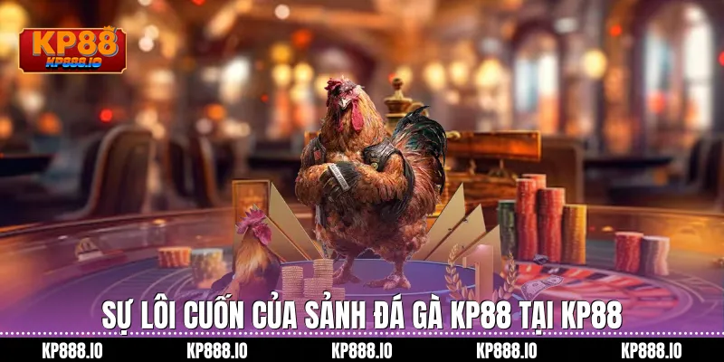 Sự lôi cuốn của sảnh Đá Gà KP88 tại Kp88